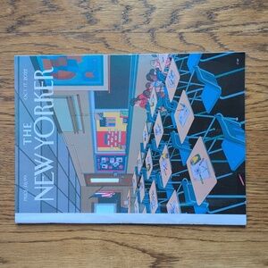 The New Yorker Magazine Oct. 17, 2022 "Lockdown" Chris Ware